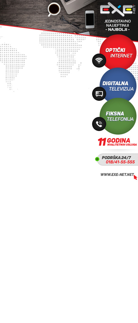 ExeNet - Najveći internet provajder u Nišu