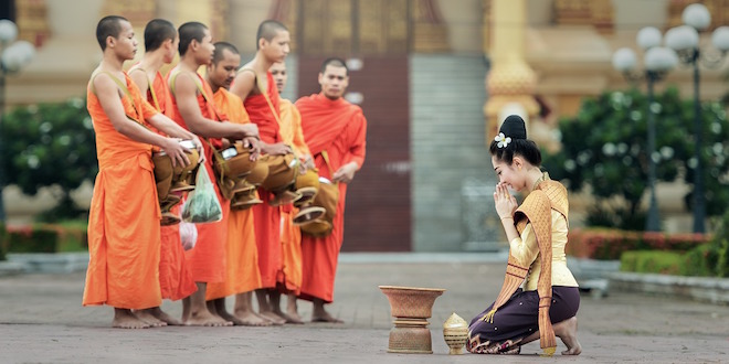 Budistički monasi na Tajlandu